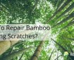 How to repair babmoo flooring scratches