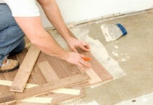 install bamboo flooring over concrete