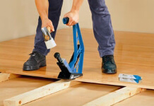 nail down bamboo floors