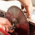 saw blade cut bamboo flooring