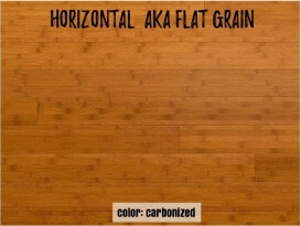 Carbonized Horizontal Bamboo Floor