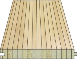 Vertical Bamboo Floor