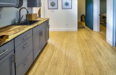 Natural Wide Plank Solid Bamboo Flooring