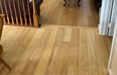 Natural Wide Plank Solid Bamboo Flooring