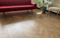 Skipjack Mast Chevron Bamboo Flooring