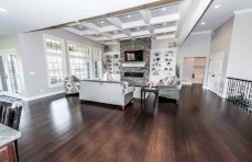 Coffee Handscraped Bamboo Flooring
