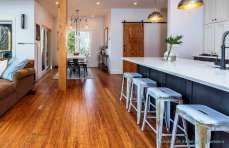 Carbonized Antiqued Bamboo Floor
