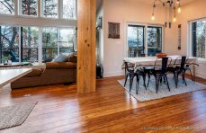 Carbonized Antiqued Bamboo Floor