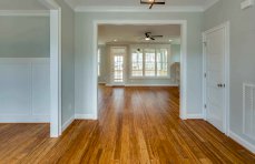 Carbonized Antiqued Bamboo Floor