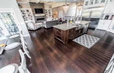 Coffee Handscraped Bamboo Flooring
