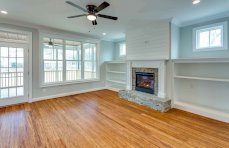 Carbonized Antiqued Bamboo Floor