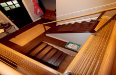 Espresso Bamboo Staircase