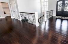 Coffee Handscraped Bamboo Flooring