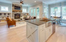Tahoe Handscraped Gray Bamboo Flooring