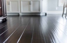 Coffee Handscraped Bamboo Flooring