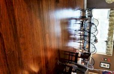 Carbonized Antiqued Bamboo Floor