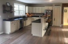Tahoe Handscraped Grey Bamboo Floor