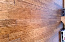 Carbonized Antiqued Bamboo Floor