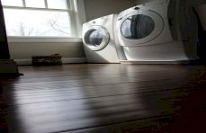 Carbonized Antiqued Bamboo Floor
