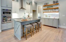 Tahoe Handscraped Gray Bamboo Flooring