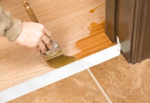 bamboo plywood staining