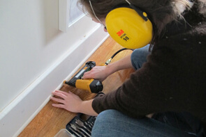 diy baseboard trim installation