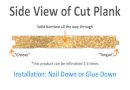 Natural Wide Bamboo