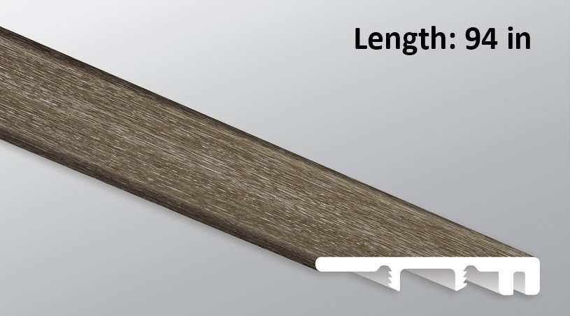 Charcoal Oak PVC Threshold