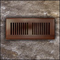 Drop In Bamboo Register Vent Cover4x10 Amber Dist T