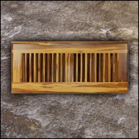 Drop In Bamboo Register Vent Cover4x10 Tiger T