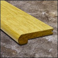 Strand Bamboo Stair Nosing Bull Nose Natural T
