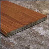 Strand Bamboo Stair Tread Flat Sides48inch Carbonized T