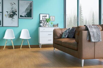 Casablanca Strand Bamboo flooring room scene